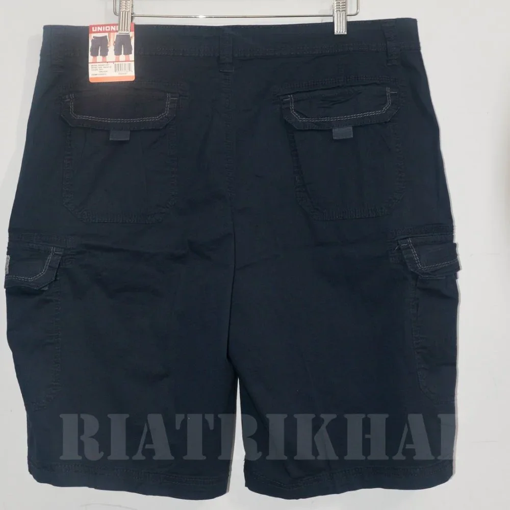 Men cargo short Unionbay in blue - Picture 5 of 8